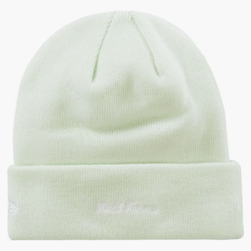 Supreme New Era Box Logo Beanie (fw23) Light Green