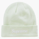Supreme New Era Box Logo Beanie (FW23) Light Green