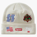 Supreme new era championship beanie natural