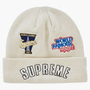 Supreme new era championship beanie natural