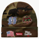 Supreme New Era Championship Beanie Woodland Camo