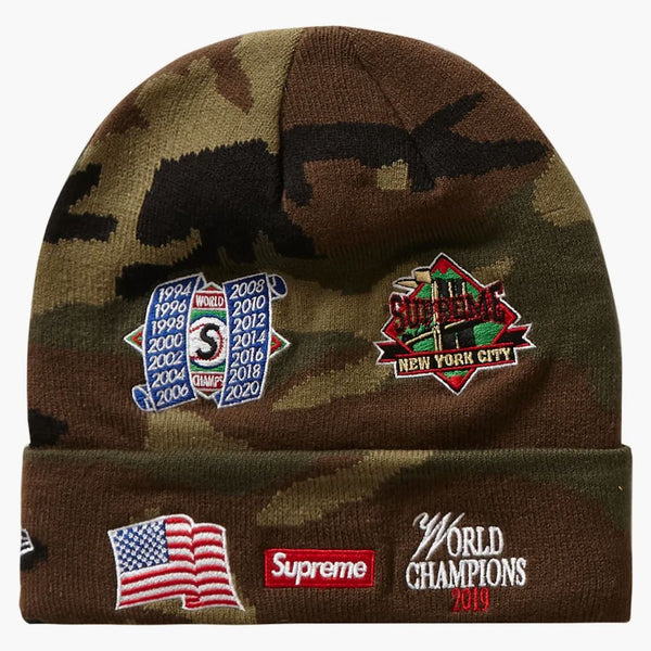 Nejvyšší nová éra Championship Beanie Woodland Camo
