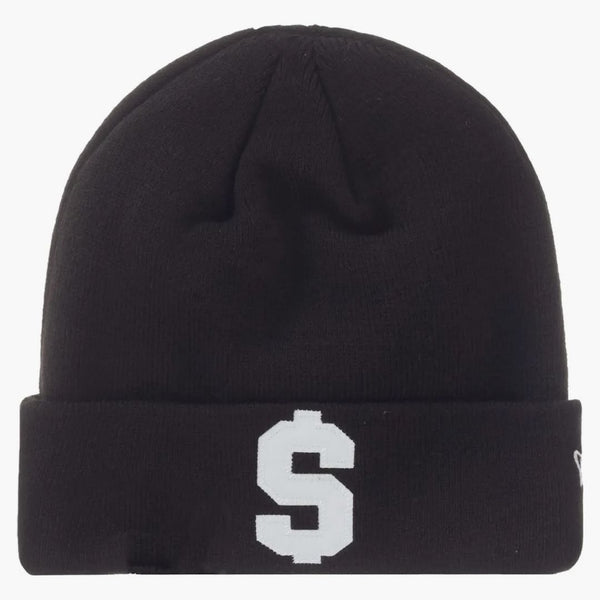 Supreme New Era $ beanie svart