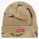 Supreme new era $ beanie desert camo