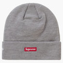 Supreme New era $ beanie Heather gray