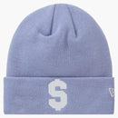 Supreme New era $ beanie light purple