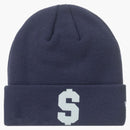Supreme new era $ beanie navy