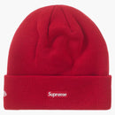 Supreme New era $ beanie red