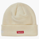 Supreme New era HQ beanie natural