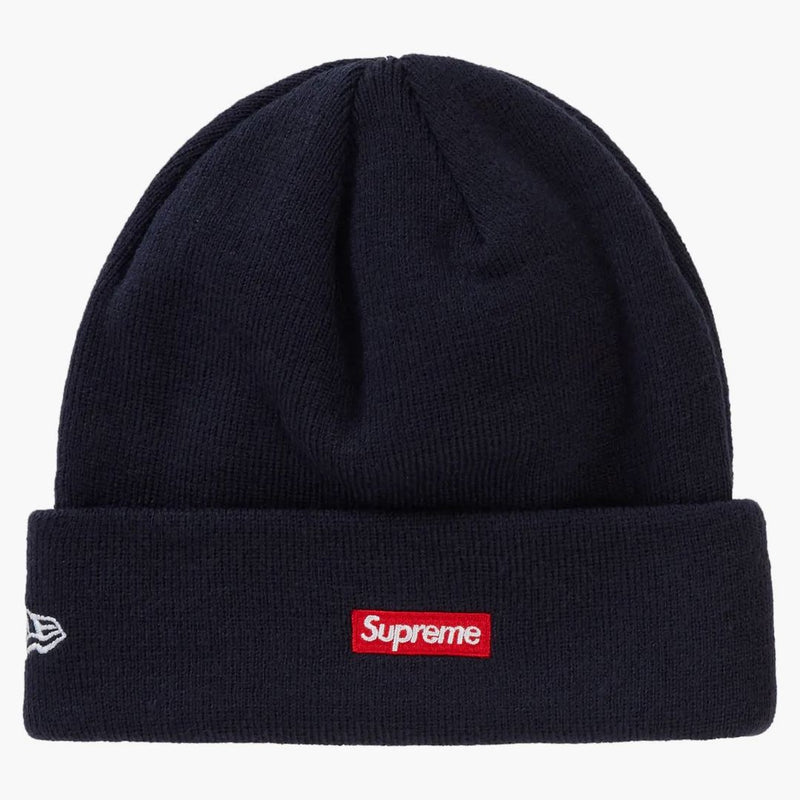 Supreme New Era Hq Beanie Navy