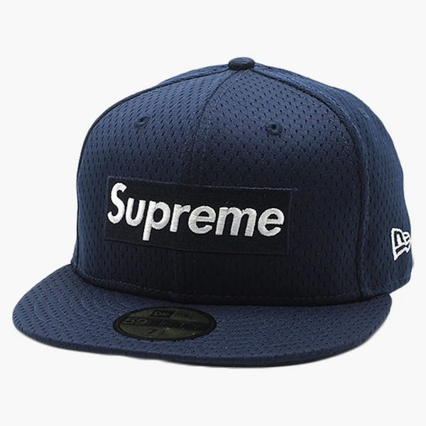 Supreme New Era Mesh Box Logo Cap Navy