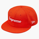 Supreme New Era Mesh Box Logo Cap Orange