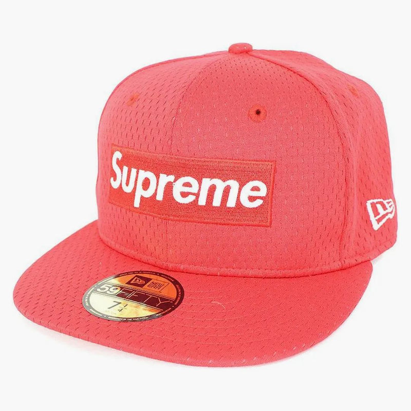 Supremo New Era Mesh Box Logo Cap Red