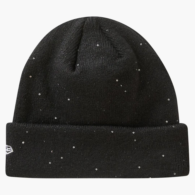 Nejvyšší nová éra Metallic Arc Beanie Black