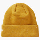 Supreme New era metallic arc beanie gold