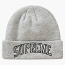 Supreme New Era Metallic Arc Beanie Gray