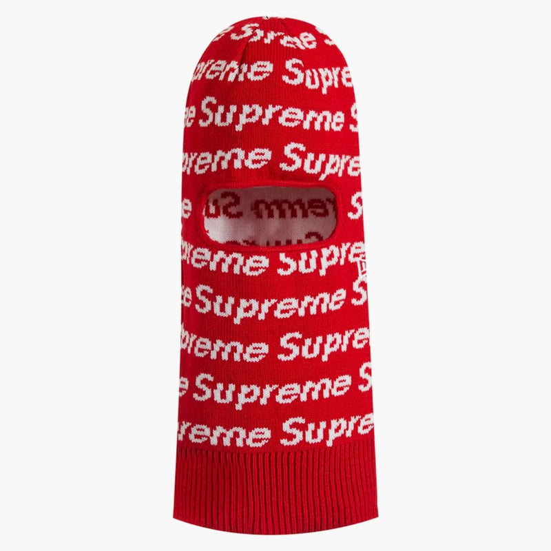 Supreme New Era Repeat Balaclava Red