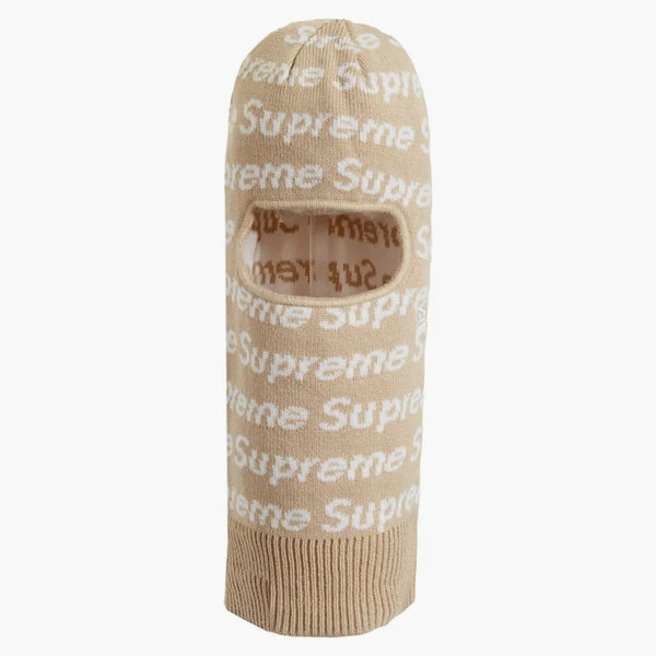Supreme new era repeat balaclava taupe