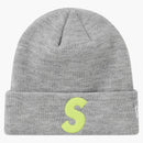 Supreme New era s Logo Beanie (FW 19) Heather Gray