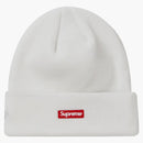 Supreme New era s Logo Beanie (FW 19) White