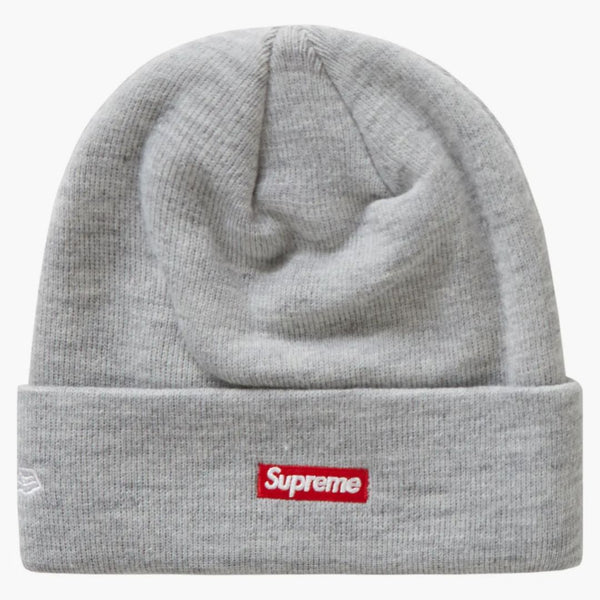 Supreme New Era S Logo Beanie (fw20) Heather Grey