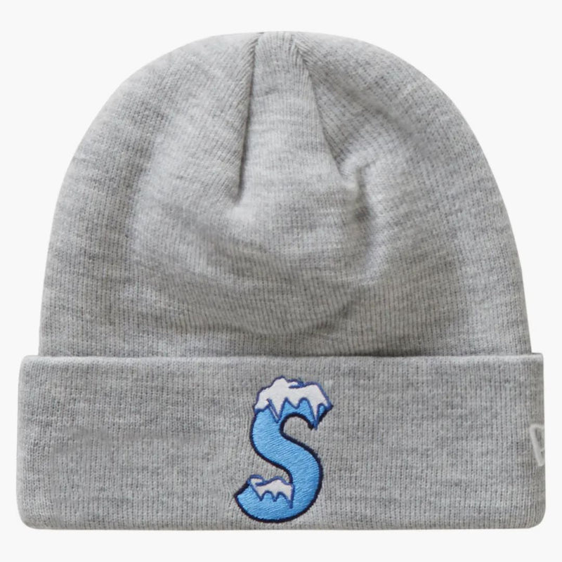 Supreme New Era S Logo Beanie (fw20) Heather Grey