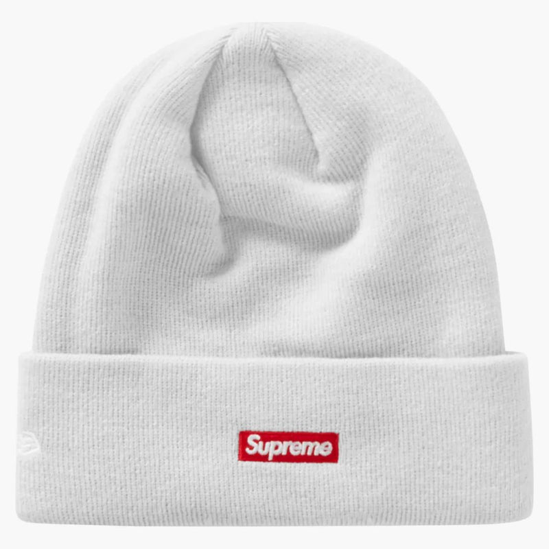 Supreme New Era S Logo Beanie (fw20) White