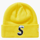 Supreme New era s Logo Beanie (FW20) Yellow