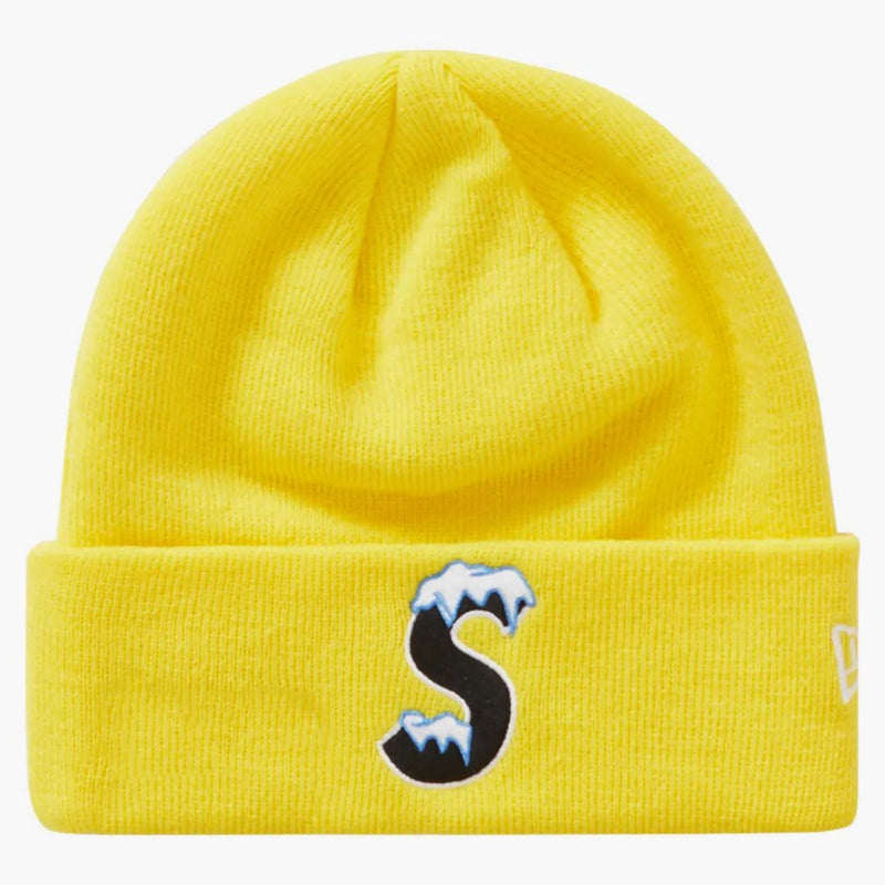 Nejvyšší nová éra logo Beanie (FW20) žlutá