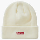 Supreme New era s Logo Beanie (FW22) Natural