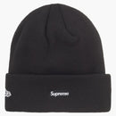 Supreme New Era Logo Beanie (FW24) Black