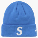 Supreme New Era S Logo Beanie (FW24) Blue