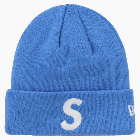 Supreme New Era S Logo Beanie (fw24) Blue