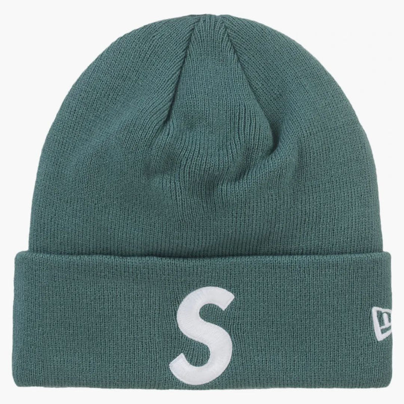 Nejvyšší nová éra logo Beanie (FW24) zelená