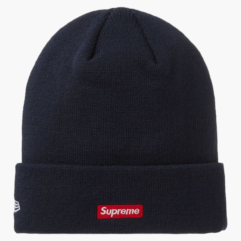 Supreme New Era S Logo Beanie Navy
