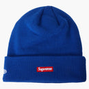 Supreme New era s logo beanie royal