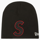 Supreme New era s Logo Beanie (SS23) Black