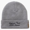 Supreme New Era Salvation Beanie Heather Gray