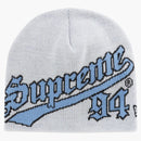 Supreme New era script beanie (FW22) White