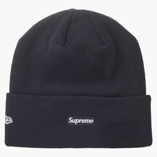 Supreme New Era Script Beanie Navy