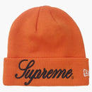 Supremo Script de New Era Beanie Orange