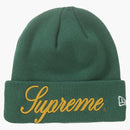 Supreme New Era Script Beanie Pine