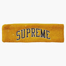 Supreme New era sequin arc logo head band Yellow
