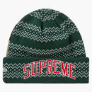 Supreme New Era Split Beanie Green