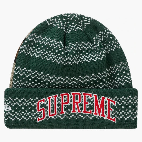 Nejvyšší nová éra Split Beanie Green
