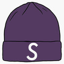 Nejvyšší nová Era Swarovski S Logo Beanie Purple