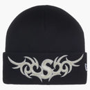 Supreme New Era Tribal S Logo Beanie Black