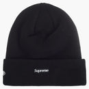 Supreme New Era Varsity Beanie Black