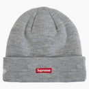 Supreme New Era Varsity Beanie Heather Grey
