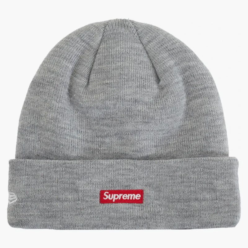 Supreme New Era Varsity Beanie Heather Grey